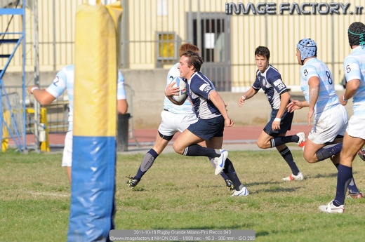 2011-10-16 Rugby Grande Milano-Pro Recco 043